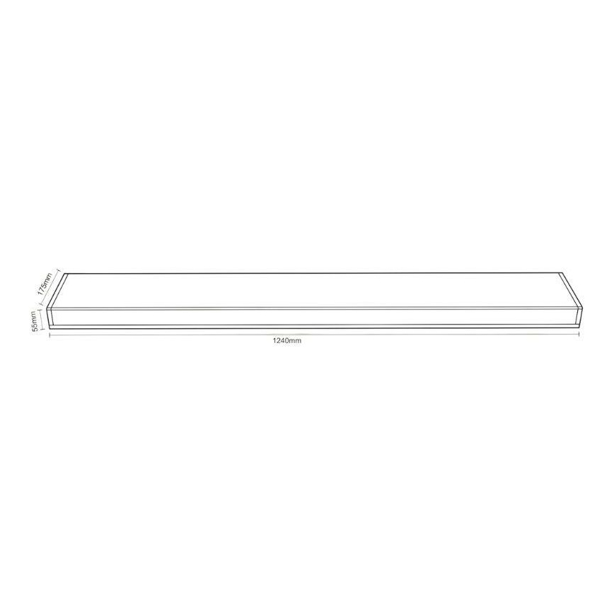 Fluorescenčna svetilka 2xG13/18W/230V 124 cm