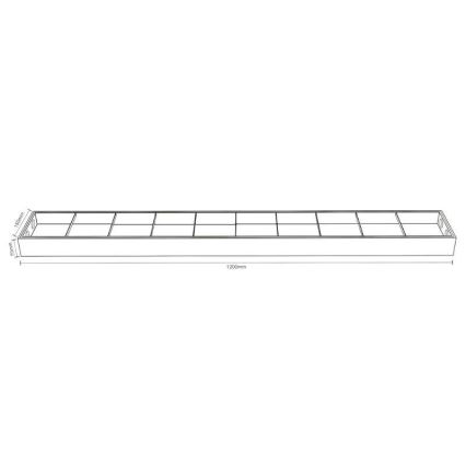 Fluorescenčna svetilka T8 2xG13/18W/230V 120 cm bela
