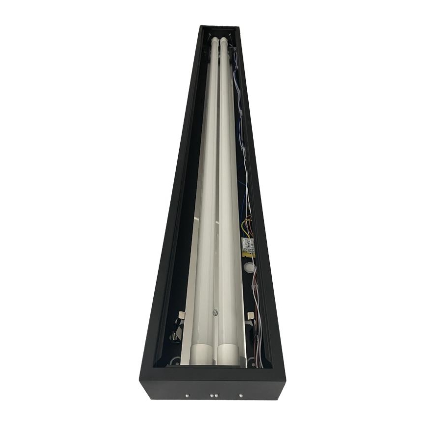 Fluorescenčna svetilka T8 2xG13/18W/230V 120 cm črna