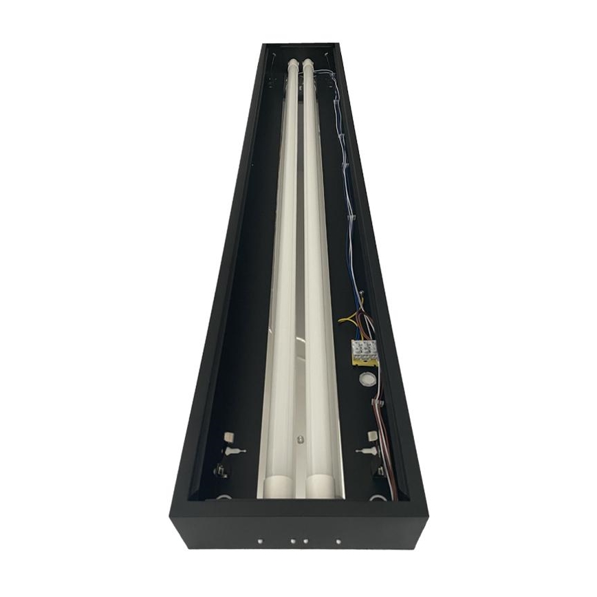 Fluorescenčna svetilka T8 2xG13/18W/230V 120 cm črna