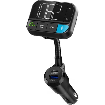 FM oddajnik za avto z hands-free funkcija