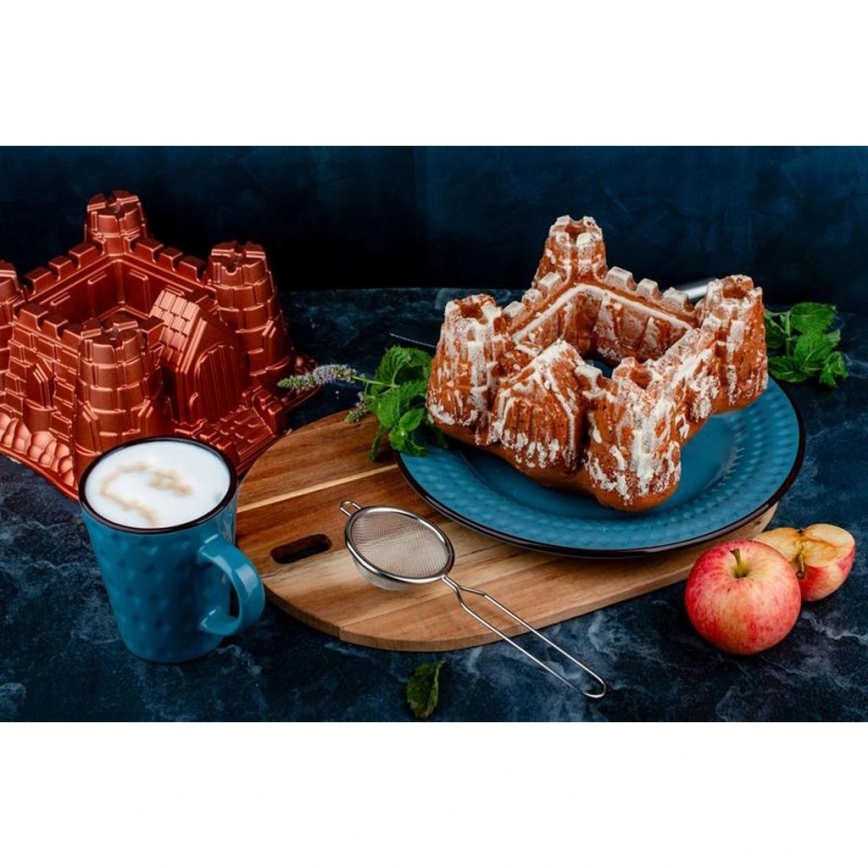 Forma za kuglof KITCHISIMO grad/bakrena