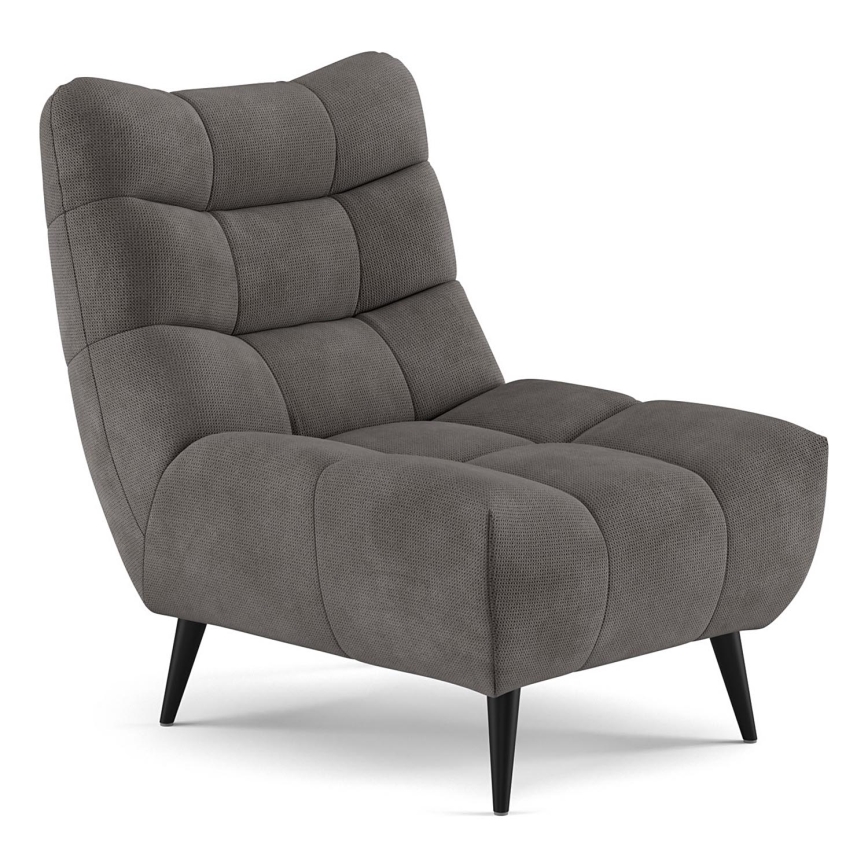 Fotelj ALBA v sivi barvi