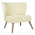 Fotelj JENI kremne barve