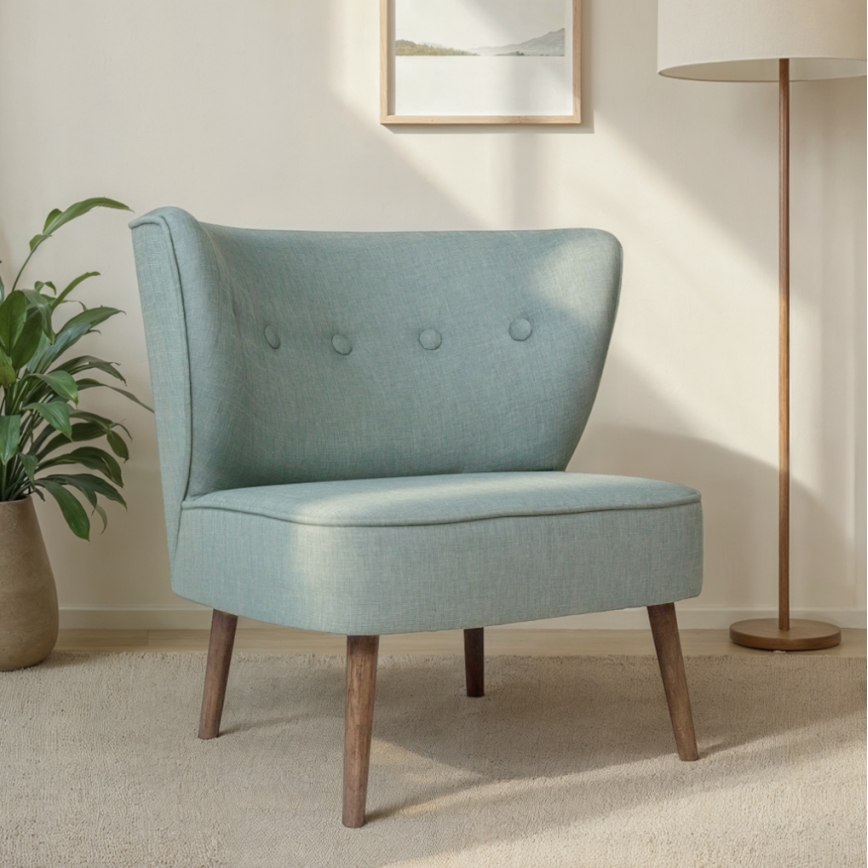 Fotelj JENI v modri barvi