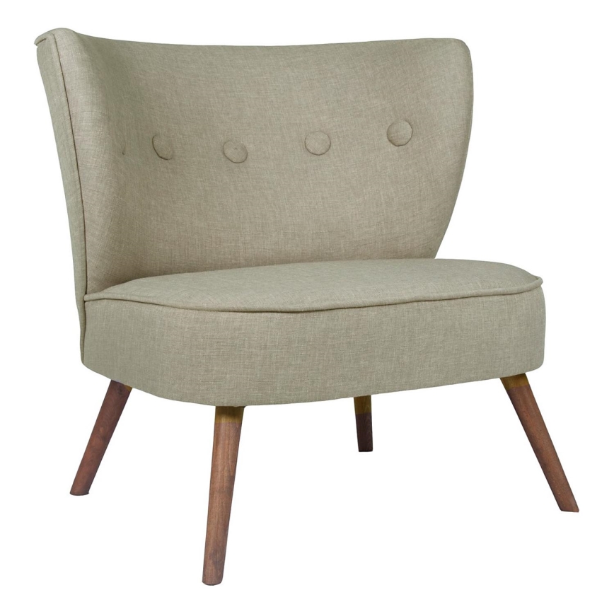 Fotelj JENI v sivi barvi