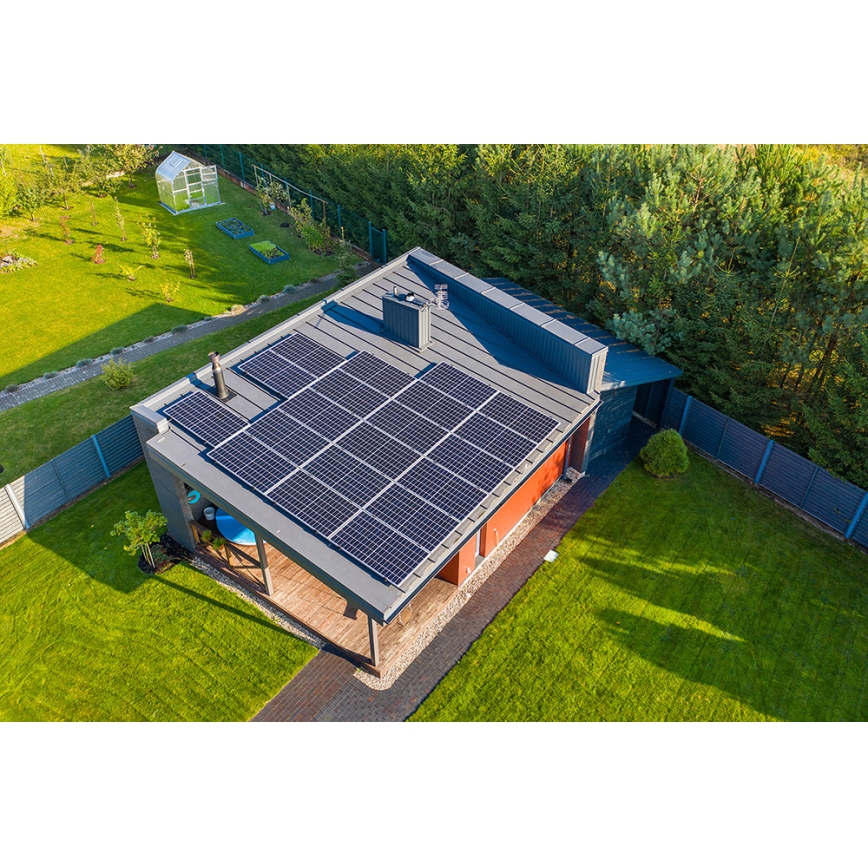Fotovoltaični solarni panel RISEN 400Wp black frame IP68 Half Cut