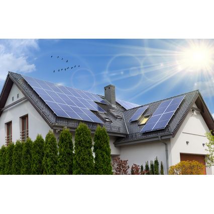 Fotovoltaični solarni panel RISEN 400Wp black frame IP68 Half Cut
