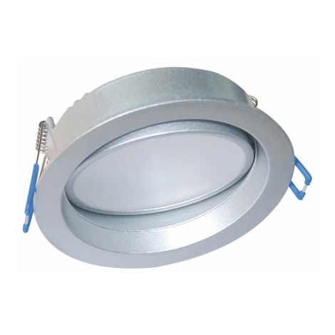 Fulgur 23152 - LED Kopalniška vgradna svetilka LED/10W/230V 5000K IP54 srebrna