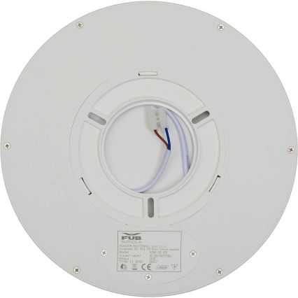 Fulgur 41810 - LED Stropna svetilka NOMY LED/18W/230V 3000/4000/6000K IP40 pr. 23 cm bela