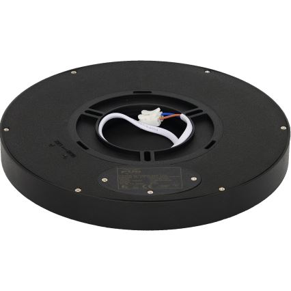 Fulgur 41811 - LED Stropna svetilka NOMY LED/18W/230V 3000/4000/6000K IP40 pr. 23 cm črna