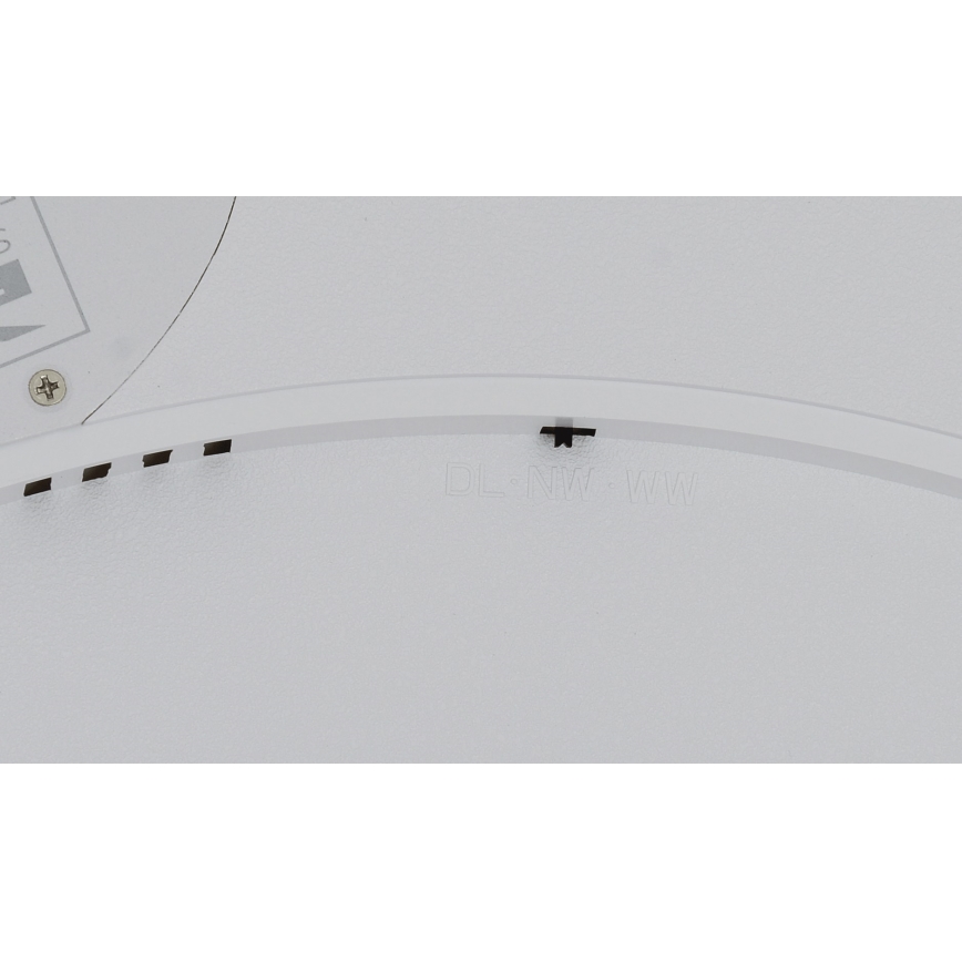 Fulgur 42363 - LED Stropna svetilka NOMY LED/40W/230V 3000/4000/6000K IP40 pr. 50 cm bela
