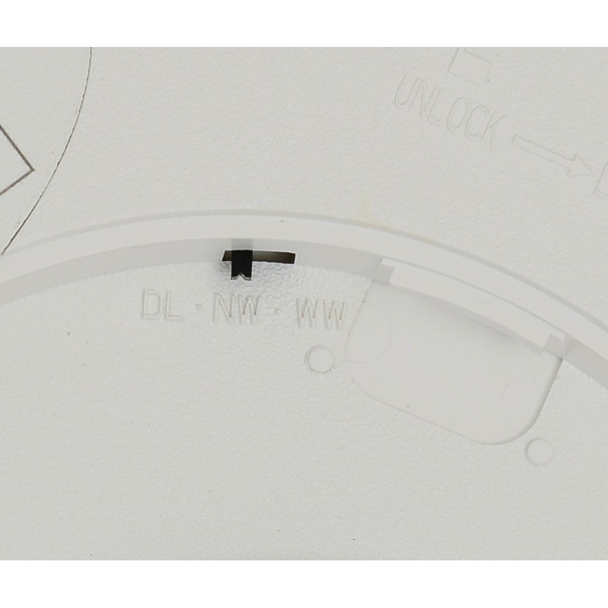 Fulgur s-42584 - LED Stropna svetilka s senzorjem gibanja NOMY-S LED/18W/230V 3000/4000/6000K IP40 pr. 23 cm bela