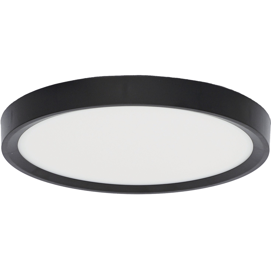 Fulgur s-42585 - LED Stropna svetilka s senzorjem gibanja NOMY-S LED/18W/230V 3000/4000/6000K IP40 pr. 23 cm črna