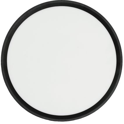 Fulgur s-42587 - LED Stropna svetilka s senzorjem gibanja NOMY-S LED/24W/230V 3000/4000/6000K IP40 pr. 30 cm črna