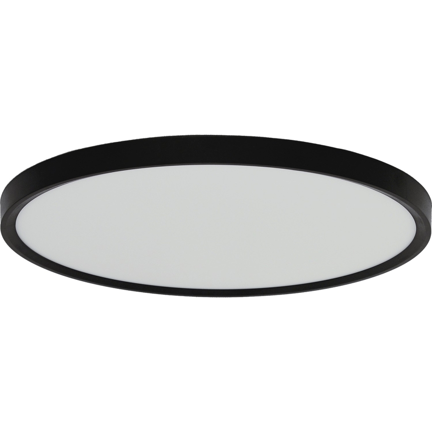 Fulgur s-42589 - LED Stropna svetilka s senzorjem gibanja NOMY-S LED/32W/230V 3000/4000/6000K IP40 pr. 40 cm črna