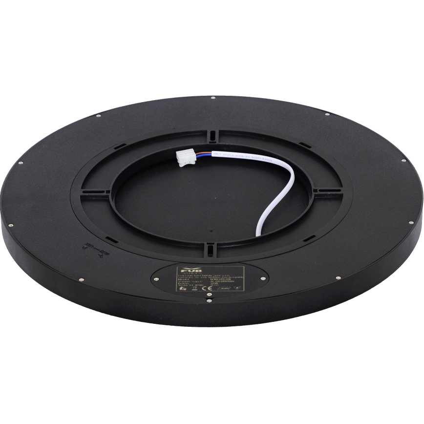 Fulgur s-42589 - LED Stropna svetilka s senzorjem gibanja NOMY-S LED/32W/230V 3000/4000/6000K IP40 pr. 40 cm črna