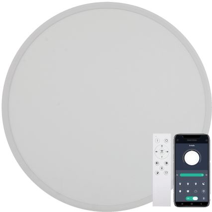 Fulgur s-43039 - LED zatemnjevalno stropno svetilo NOMY-RC LED/40W/230V 3000/4000/6500K premera 50 cm IP40 bela + daljinski upravljalnik