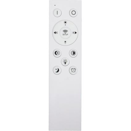 Fulgur s-43039 - LED zatemnjevalno stropno svetilo NOMY-RC LED/40W/230V 3000/4000/6500K premera 50 cm IP40 bela + daljinski upravljalnik
