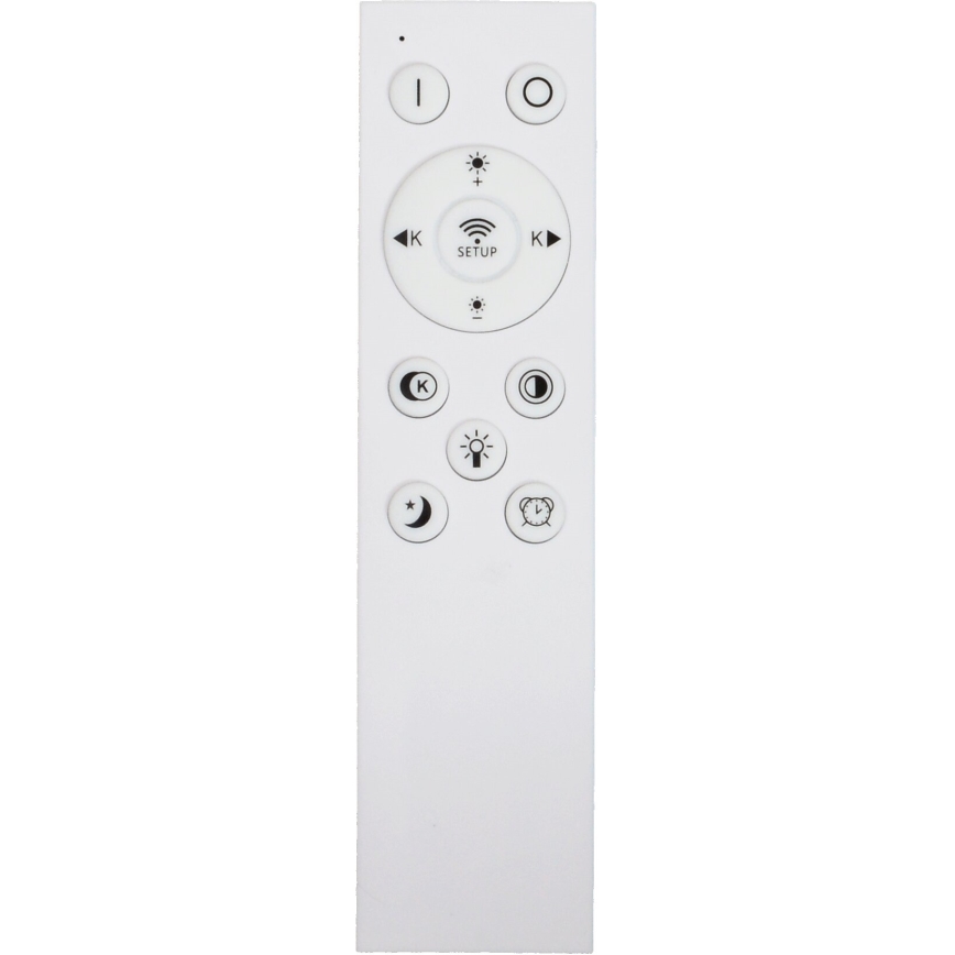 Fulgur s-43039 - LED zatemnjevalno stropno svetilo NOMY-RC LED/40W/230V 3000/4000/6500K premera 50 cm IP40 bela + daljinski upravljalnik