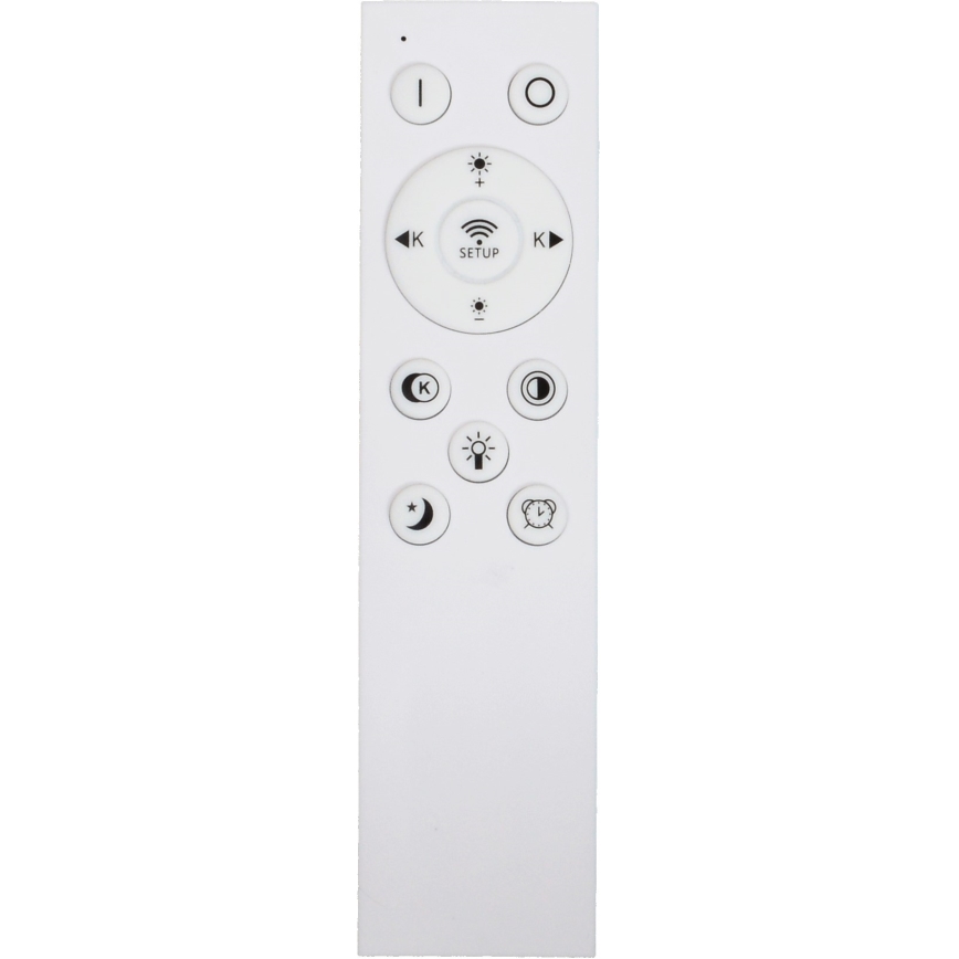 Fulgur s-43040 - zatemnljiva LED stropna svetilka NOMY-RC LED/40W/230V 3000/4000/6500K premer 50 cm IP40 črna + daljinski upravljalnik
