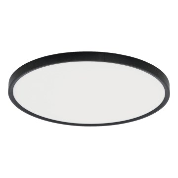 Fulgur s-43040 - zatemnljiva LED stropna svetilka NOMY-RC LED/40W/230V 3000/4000/6500K premer 50 cm IP40 črna + daljinski upravljalnik