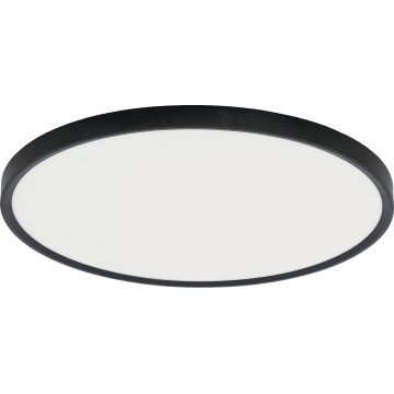 Fulgur s-43042 - LED zatemnjevalna stropna svetilka NOMY-RC LED/50W/230V 3000/4000/6500K Ø 60 cm IP40 črna + daljinski upravljalnik