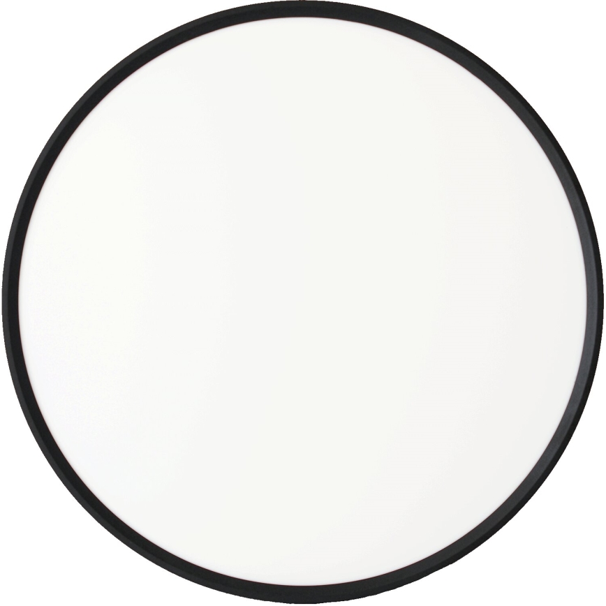 Fulgur s-43042 - LED zatemnjevalna stropna svetilka NOMY-RC LED/50W/230V 3000/4000/6500K Ø 60 cm IP40 črna + daljinski upravljalnik