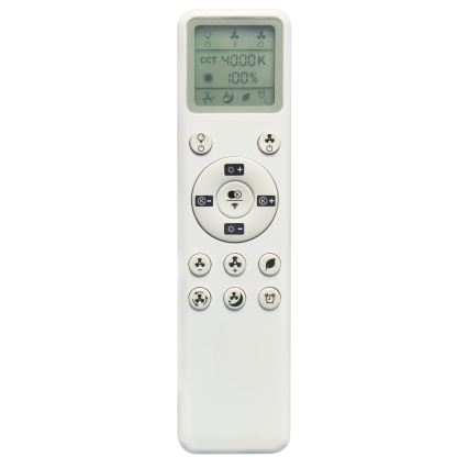Fulgur s-43048 - LED zatemnjevalni stropni ventilator THORA LED/50W/230V 2700-5000K bela + daljinski upravljalnik
