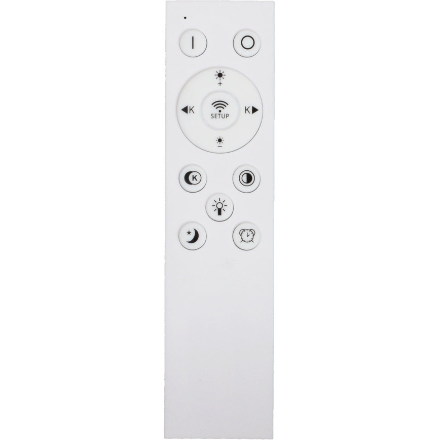 Fulgur s-43056 - stropna LED svetilka z zatemnjevanjem NOMY LED/40W/230V 3000-6500K, premer 50 cm, UGR19, IP40, Wi-Fi, bela + daljinski upravljalnik