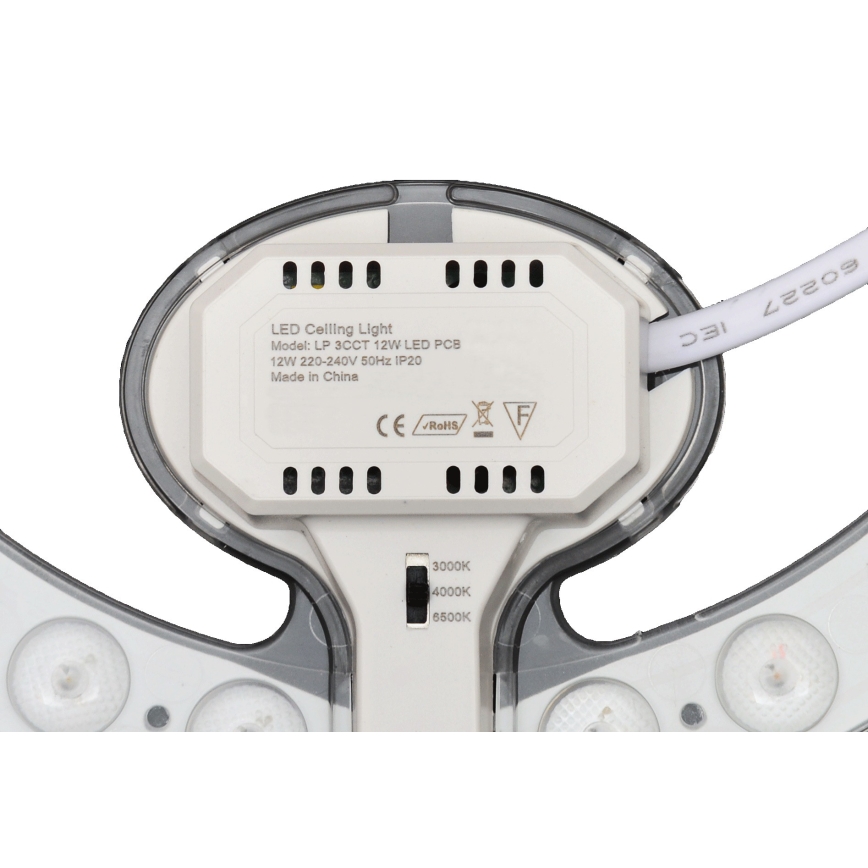 Fulgur s-43088 - LED magnetni modul LED/12W/230V 3000/4000/6500K premer 19,3 cm