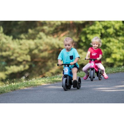 Funny Wheels - Kolo za ravnotežje 2 v 1 RIDER SPORT modro/črno