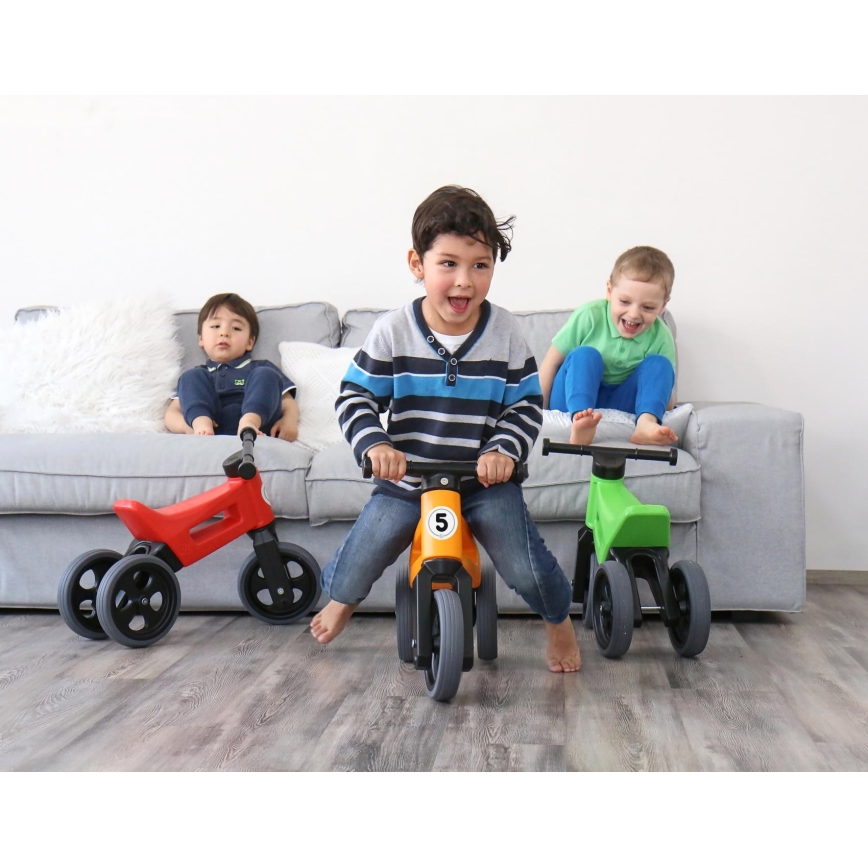 Funny Wheels - Poganjalec 2 v 1 RIDER SPORT zelena/črna