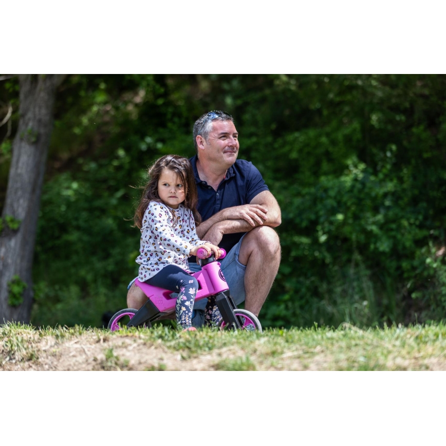 Funny Wheels - Poganjalec 2 v 1 RIDER SUPER SPORT roza/črna