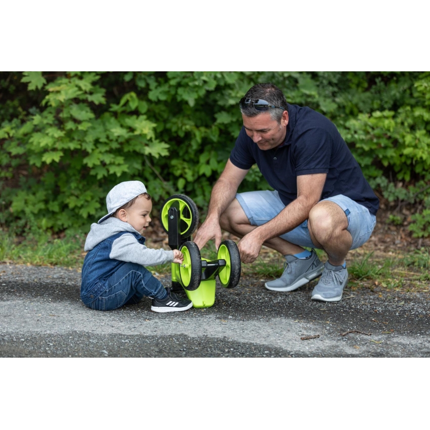 Funny Wheels - Poganjalec 2 v 1 RIDER SUPER SPORT zelena/črna