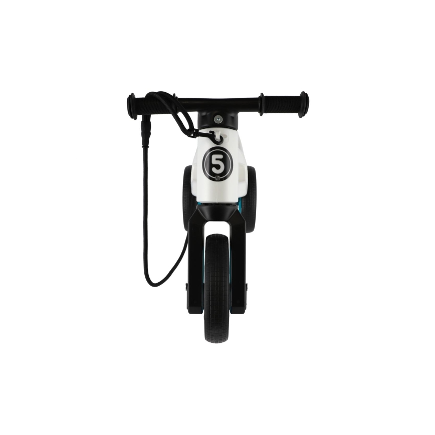 Funny Wheels - Poganjalec 2v1 RIDER SUPER SPORT bela/črna/modra