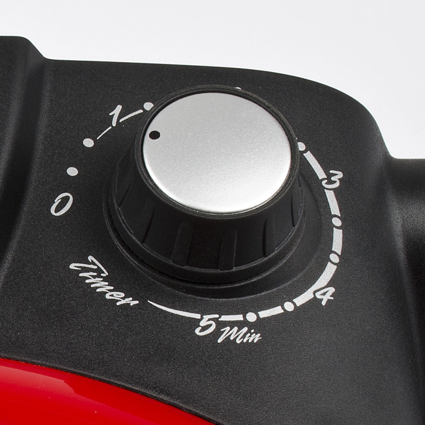 G3Ferrari G1000602 - Pečica za pizzo DELIZIA 1200W/230V rdeča