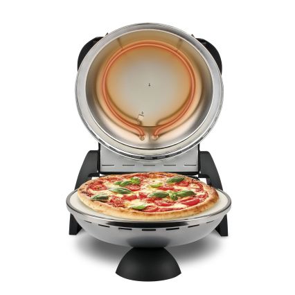 G3Ferrari G1000606 - Pizza pečica DELIZIA 1200W/230V srebrna