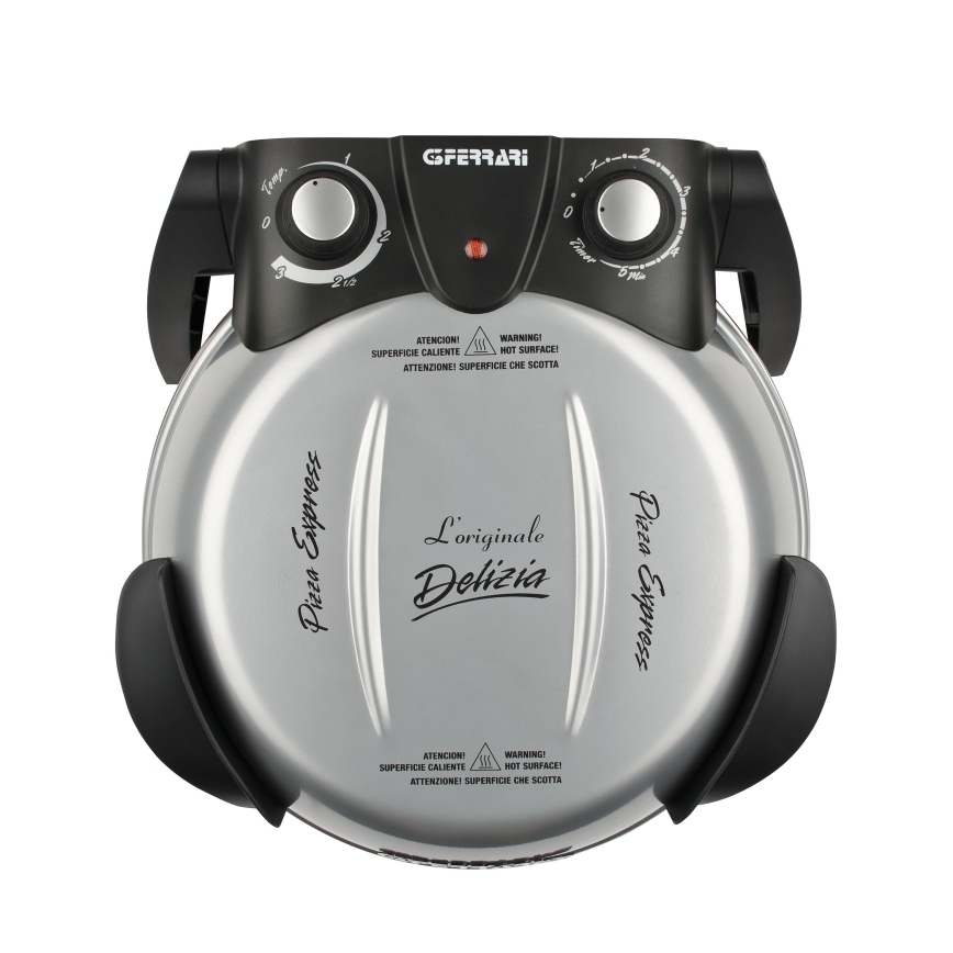 G3Ferrari G1000606 - Pizza pečica DELIZIA 1200W/230V srebrna