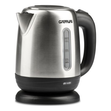 G3Ferrari G1009500 - Električni kuhalnik vode 1,2 l 1630W/230V nerjaveče jeklo/črna