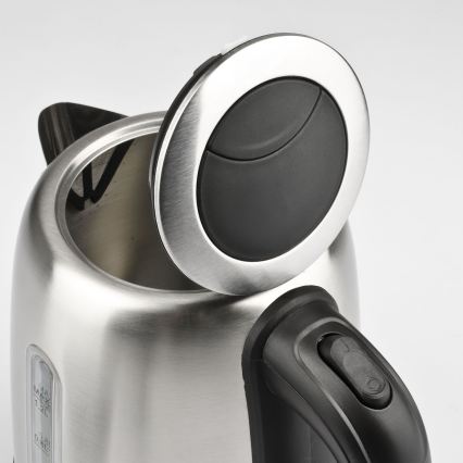 G3Ferrari G1009500 - Električni kuhalnik vode 1,2 l 1630W/230V nerjaveče jeklo/črna