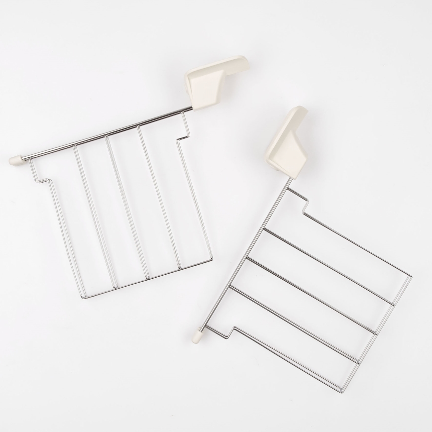 G3Ferrari G1013401 - Toster z dvema režama ARTISTA 750W/230V v beli barvi