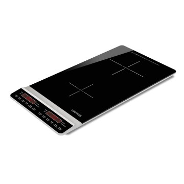 G3Ferrari G1013900 - Indukcijska dvojna kuhalna plošča DINAMIKO 3100W/230V črna