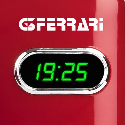 G3Ferrari G1015502 - Mikrovalovna pečica z grilom 1150W/230V 20 l rdeča