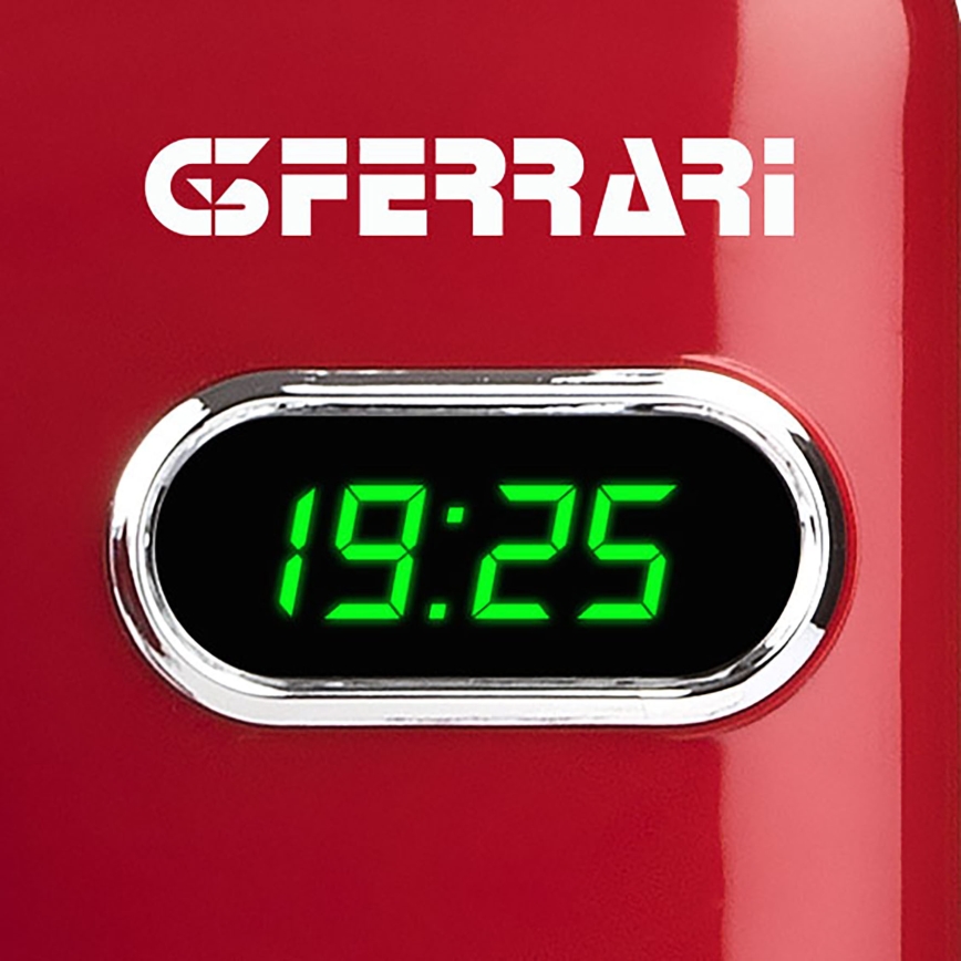 G3Ferrari G1015502 - Mikrovalovna pečica z žarom 1150W/230V 20 l rdeča