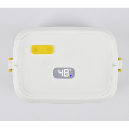 G3Ferrari G1016601 - Električni grelnik hrane VITTO 48W/230V 0,8 l bela/rumena