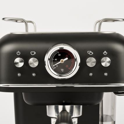 G3Ferrari G1018800 - Espresso kavni aparat s portafiltrjem ALCHIMIA, 950 W/230 V, 15 bar, črna