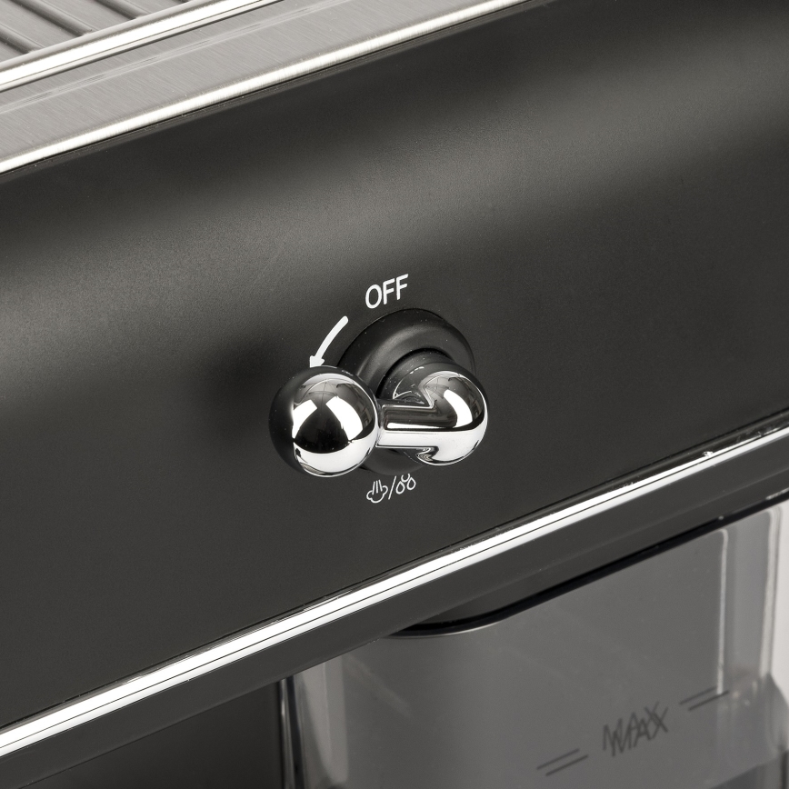 G3Ferrari G1018800 - Espresso kavni aparat s portafiltrjem ALCHIMIA, 950 W/230 V, 15 bar, črna