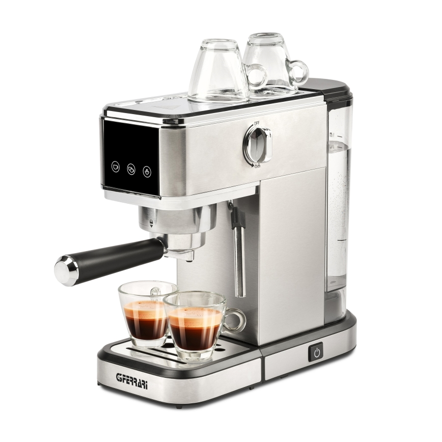 G3Ferrari G1018900 - Espresso kavni aparat TIFFANY z ročico, 1350 W/230 V, 15 bar, nerjaveče jeklo