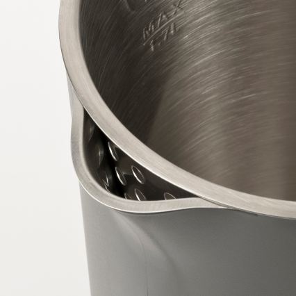 G3Ferrari G1020500 - Električni kuhalnik vode TISANIERE 1,7 l, 2200 W/230 V, siva